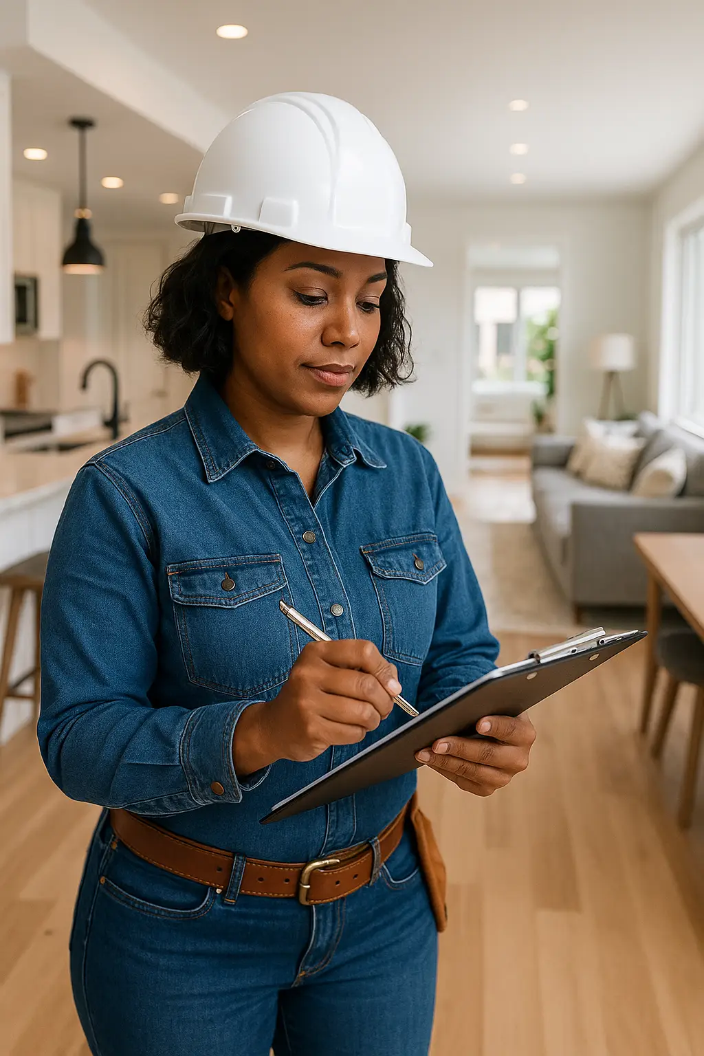 Homeowner safety checklist and documentation for contractor liability protection