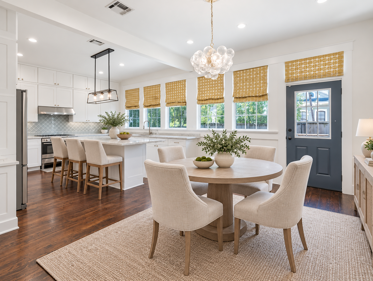 Completed kitchen renovation project