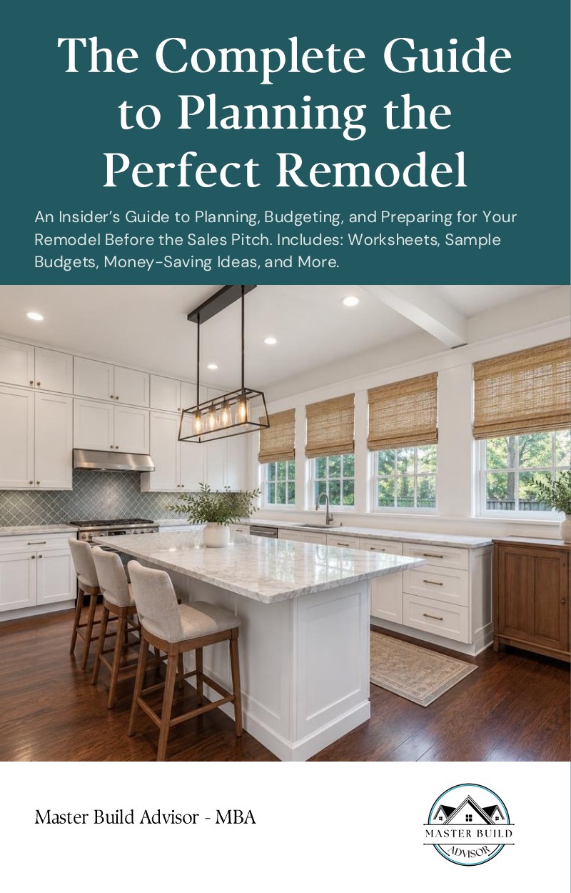 Cover of the Master Build Advisor Complete Guide to Planning the Perfect Remodel